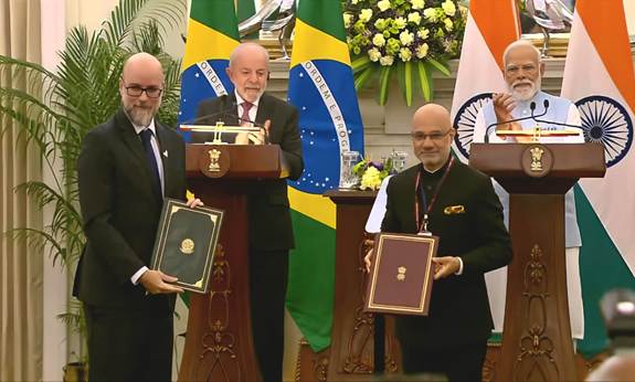 India, Brazil seal MoU to deepen pharma and medical regulatory Cooperation 1 India, Brazil seal MoU to deepen pharma and medical regulatory Cooperation