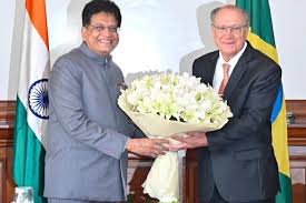 Goyal calls for India–Brazil trade leap beyond $15 billion milestone Goyal calls for India–Brazil trade leap beyond $15 billion milestone