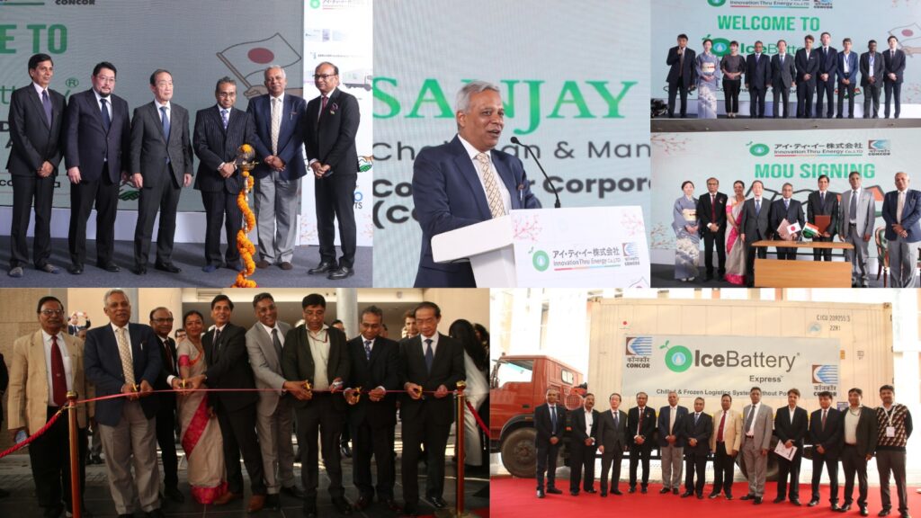 IceBattery® Rail and Land Cold Chain Technology Launched in New Delhi,Strengthening Indo-Japan Cooperation in Sustainable Logistics 1 IceBattery® Rail and Land Cold Chain Technology Launched in New Delhi,Strengthening Indo-Japan Cooperation in Sustainable Logistics