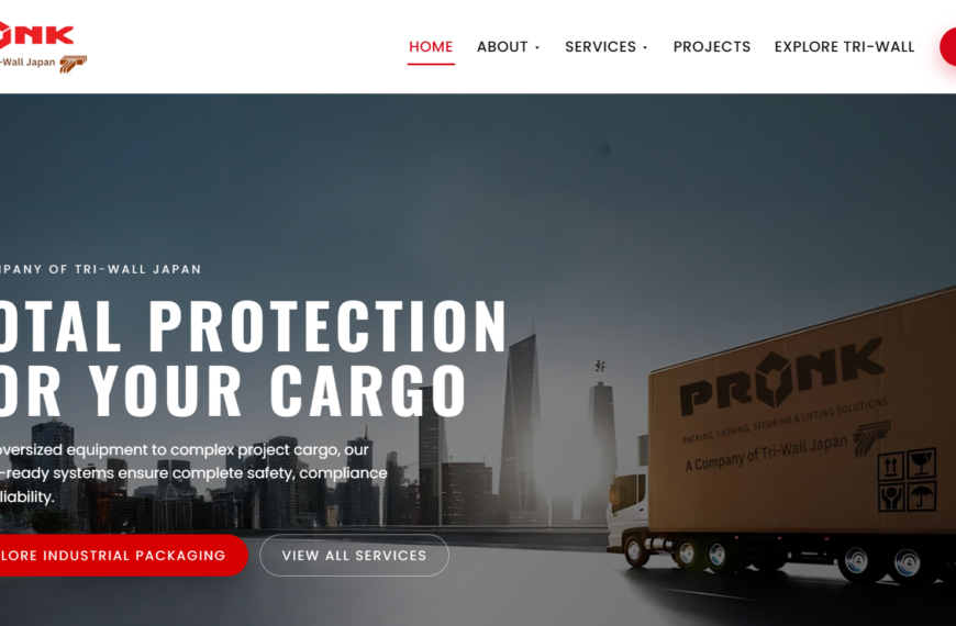 Pronk India Launches New Website to Showcase Engineered Industrial Packaging and Cargo Protection Solutions