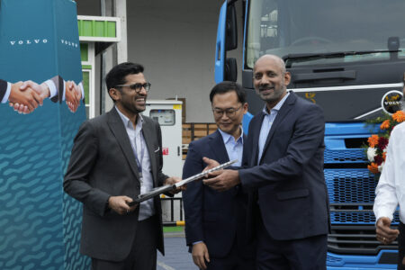 CJ Darcl Inducts First Heavy-Duty Electric Truck