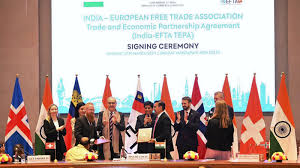 India-EFTA Trade Pact Marks Two Years