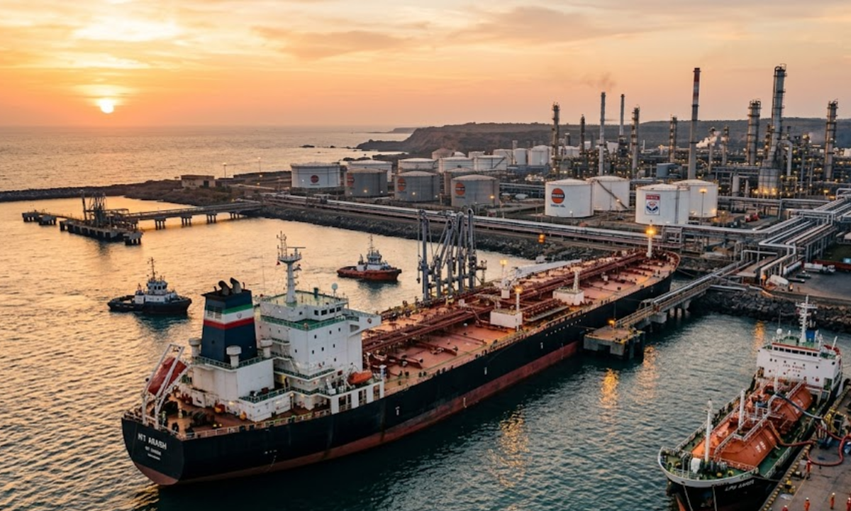 India To Receive Iranian Crude Oil After Seven Year Pause