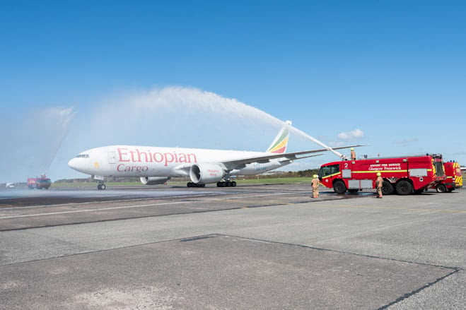Glasgow Prestwick Expands Asian Cargo Network with Ethiopian Airlines