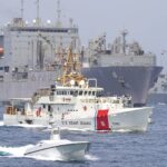 US Navy escorts vessels through Strait of Hormuz