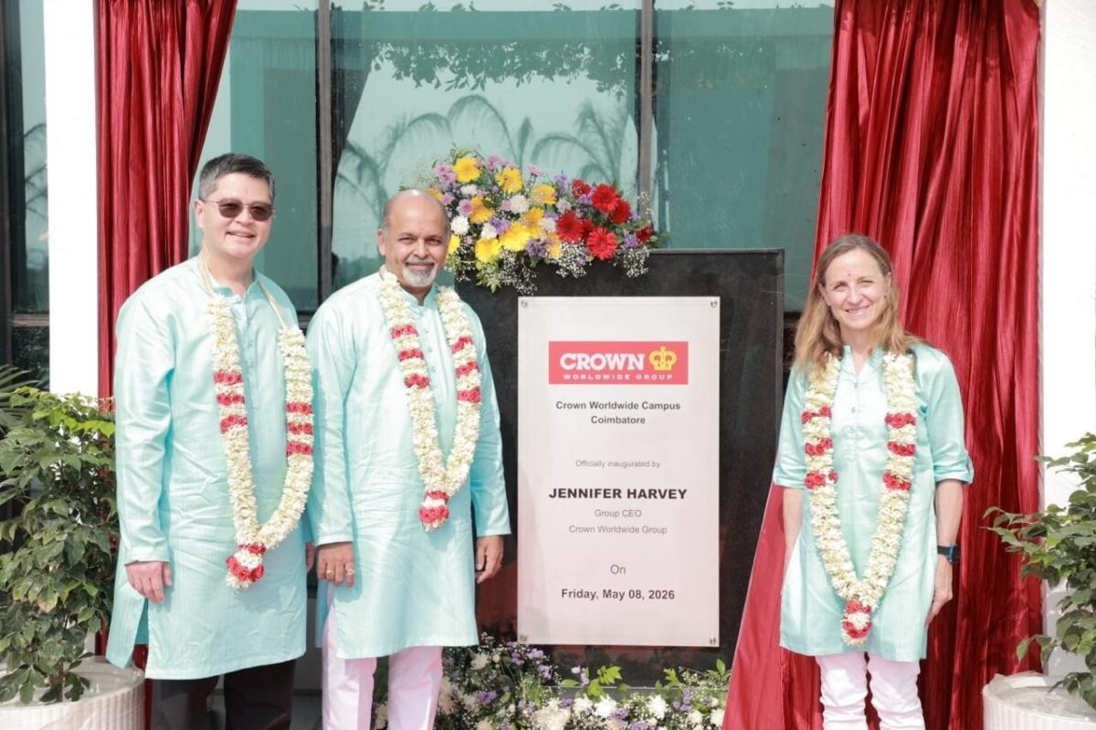 Crown Worldwide Opens Coimbatore Facility