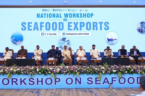 India Targets USD 30 Billion Seafood Exports at Vizag Workshop