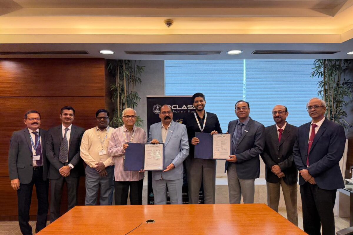 IRS felicitates SHM Global for indigenous lifeboat development