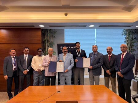 IRS felicitates SHM Global for indigenous lifeboat development