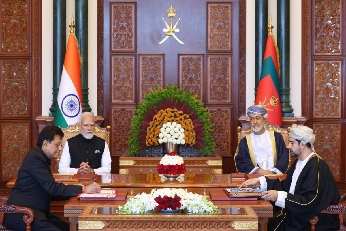  India-Oman CEPA comes into force