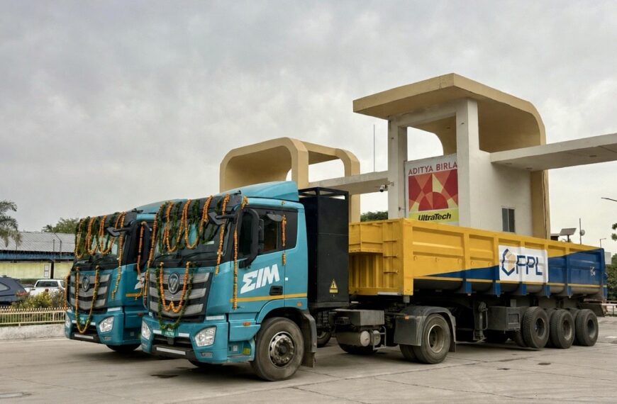 NEXT Gen Home 7 UltraTech deploys 45 electric trucks for clinker transport