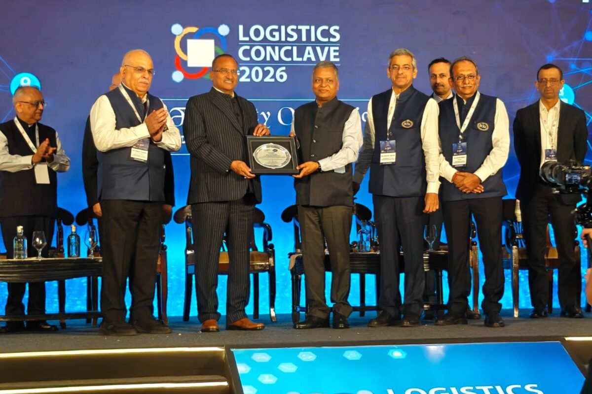 NEXT Gen Home 3 BCBA felicitates NMIA chief at Logistics Conclave