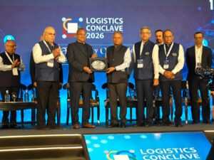 BCBA felicitates NMIA chief at Logistics Conclave BCBA felicitates NMIA chief at Logistics Conclave