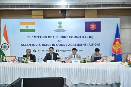 India Hosts 13th AITIGA Joint Committee Meet in New Delhi