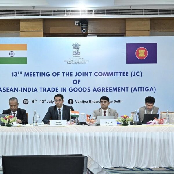 India Hosts 13th AITIGA Joint Committee Meet in New Delhi