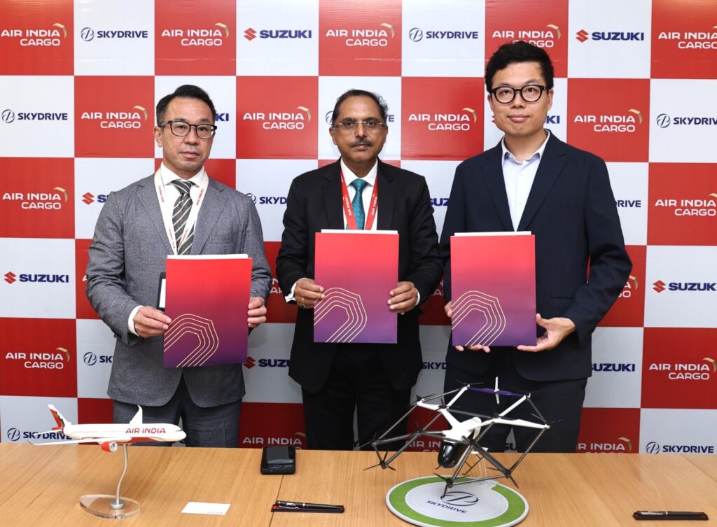 Air India, SkyDrive and Suzuki to study eVTOL medical logistics in India