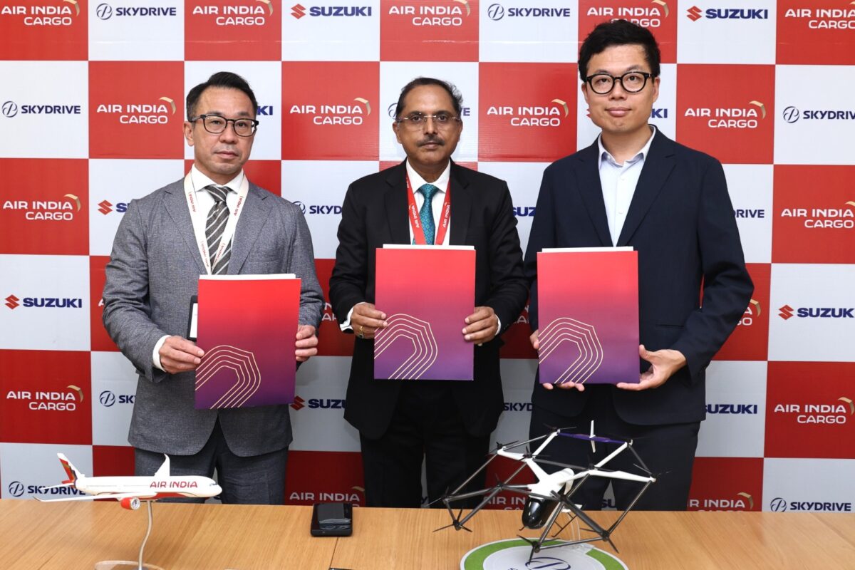 Air India, SkyDrive and Suzuki to study eVTOL medical logistics in India