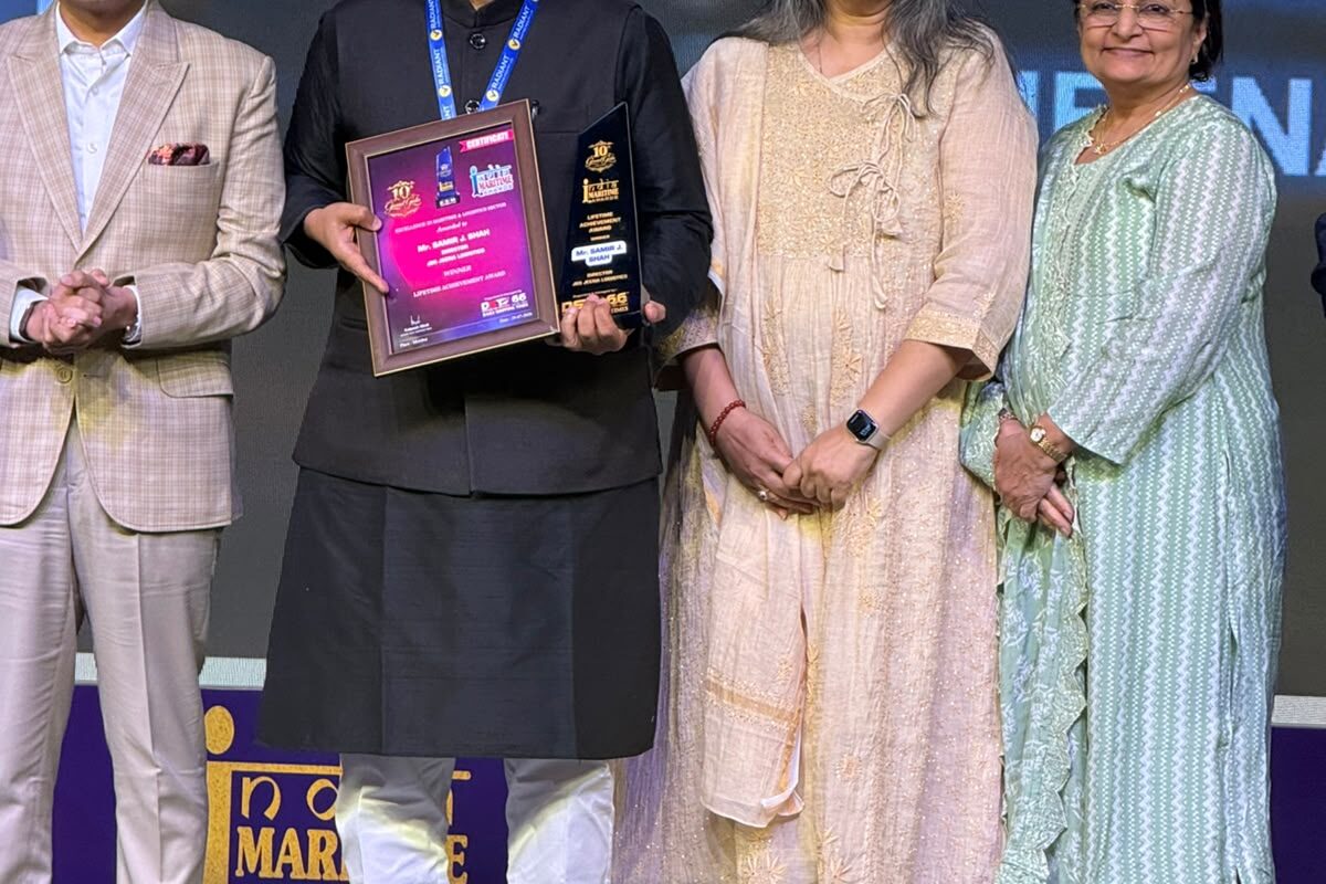 Samir J Shah Receives Maritime Lifetime Award