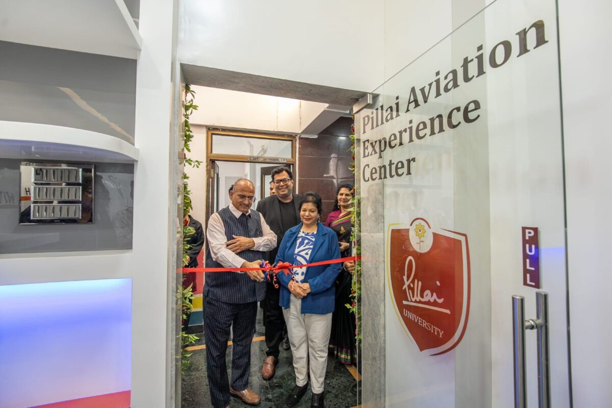 Capt. BVJK Sharma inaugurates Pillai Aviation Experience Center