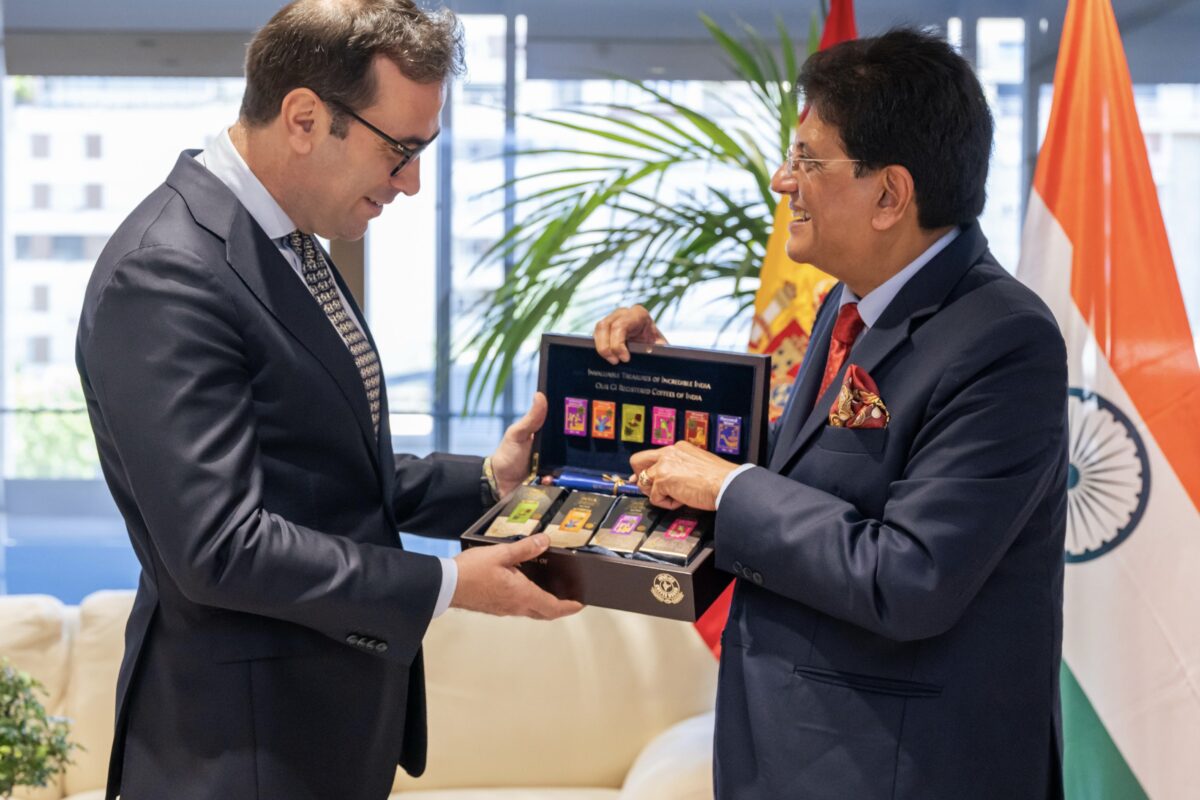 Shri Piyush Goyal Holds High-Level Talks in Spain to Deepen Trade Ties