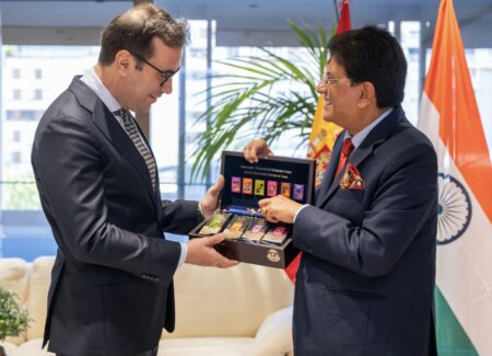 Shri Piyush Goyal Holds High-Level Talks in Spain to Deepen Trade Ties