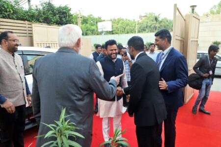 Civil Aviation Minister visits Continental Carriers' Air Freight Station in Delhi