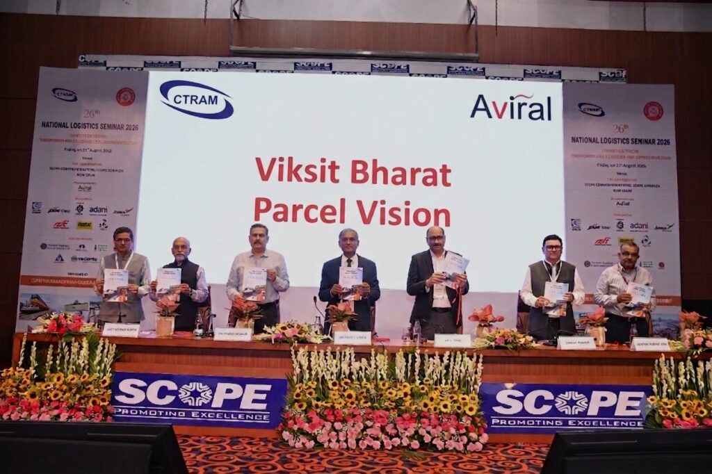 Aviral and CTRAM launch rail parcel logistics report at New Delhi seminar 1 Aviral and CTRAM launch rail parcel logistics report at New Delhi seminar