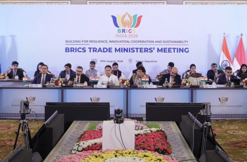 16th BRICS Trade Ministers’ Meeting Concludes in Jaipur
