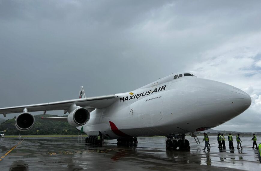 NMIA receives Antonov An-124 cargo aircraft