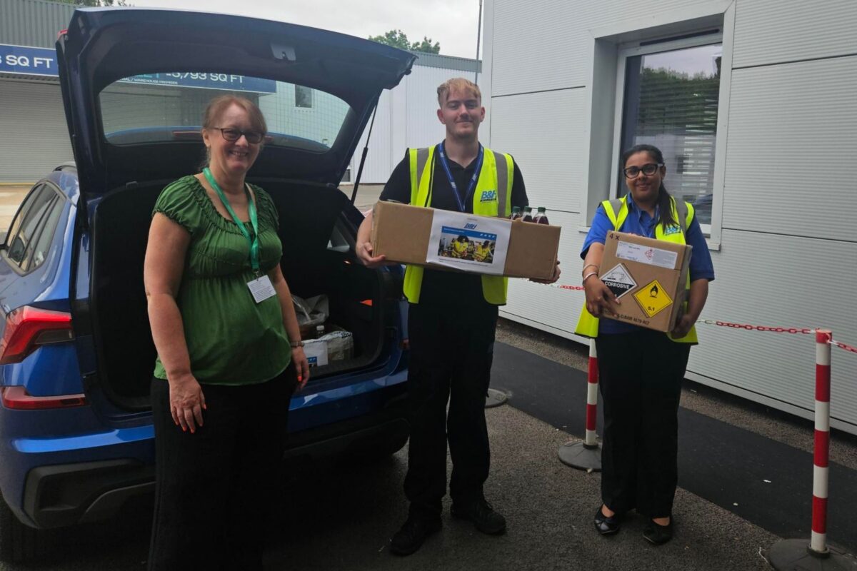 B&H Worldwide supports local food bank