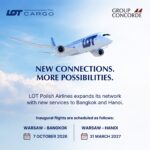 LOT Cargo Adds Bangkok and Hanoi Routes via Warsaw