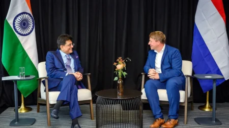 Shri Piyush Goyal Holds High-Level Talks in Netherlands on Trade Ties