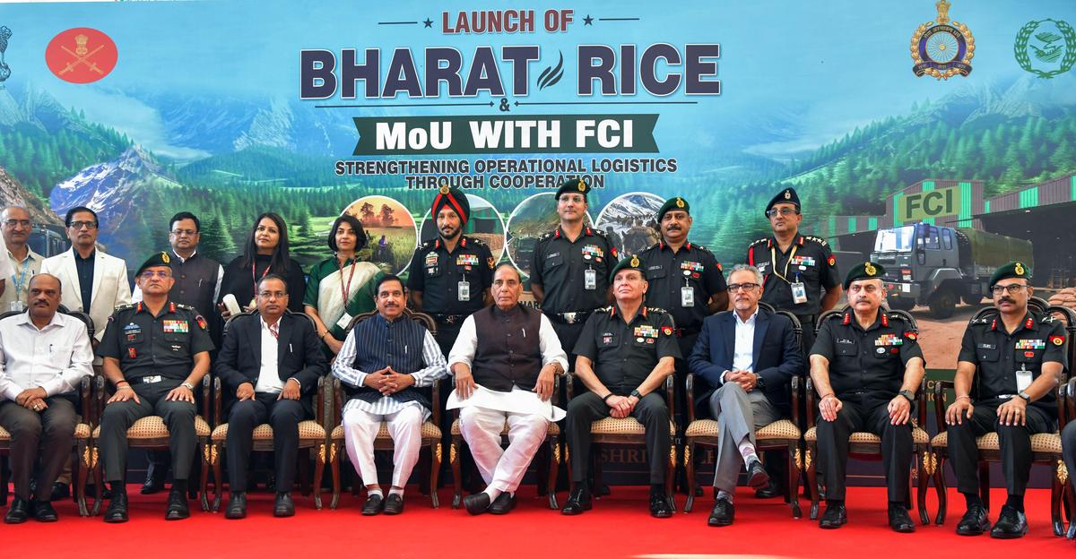 Army Launches ‘Bharat Rice’ for Defence Personnel, Signs MoU with FCI