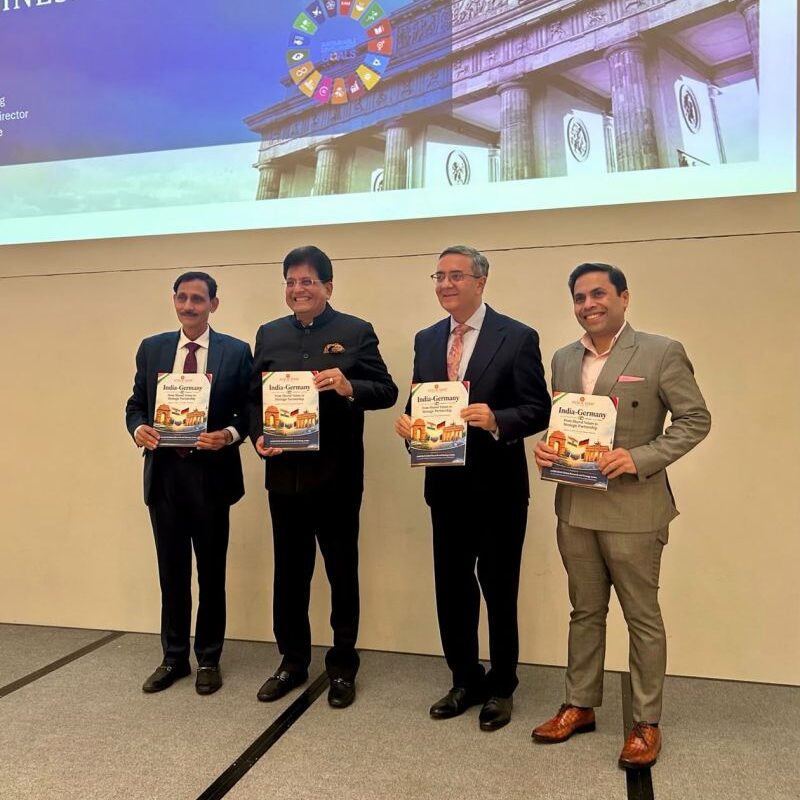 Skyways Group’s Yashpal Sharma Joins India-Germany Report Release in Berlin