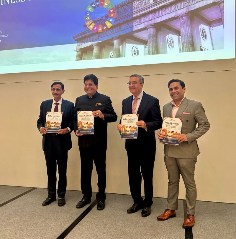 Skyways Group’s Yashpal Sharma Joins India-Germany Report Release in Berlin
