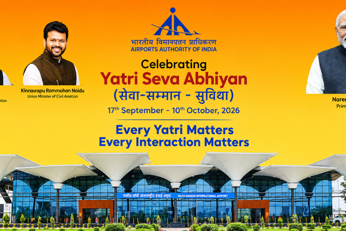 Airports Wrap Up 24-Day Yatri Seva Abhiyan on 10 October