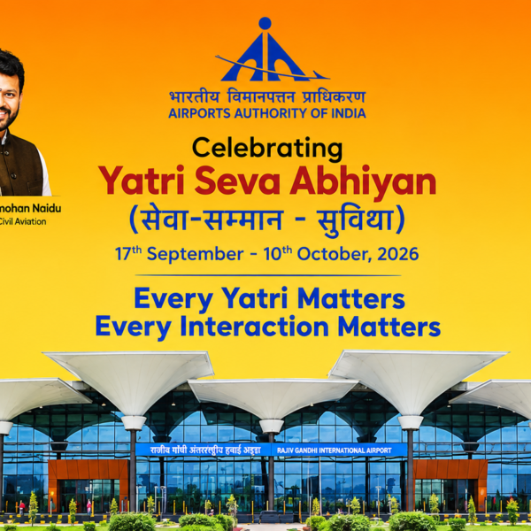 Airports Wrap Up 24-Day Yatri Seva Abhiyan on 10 October