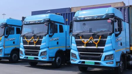 Adani Logistics and CMA CGM Introduce India’s Largest Electric Truck Fleet