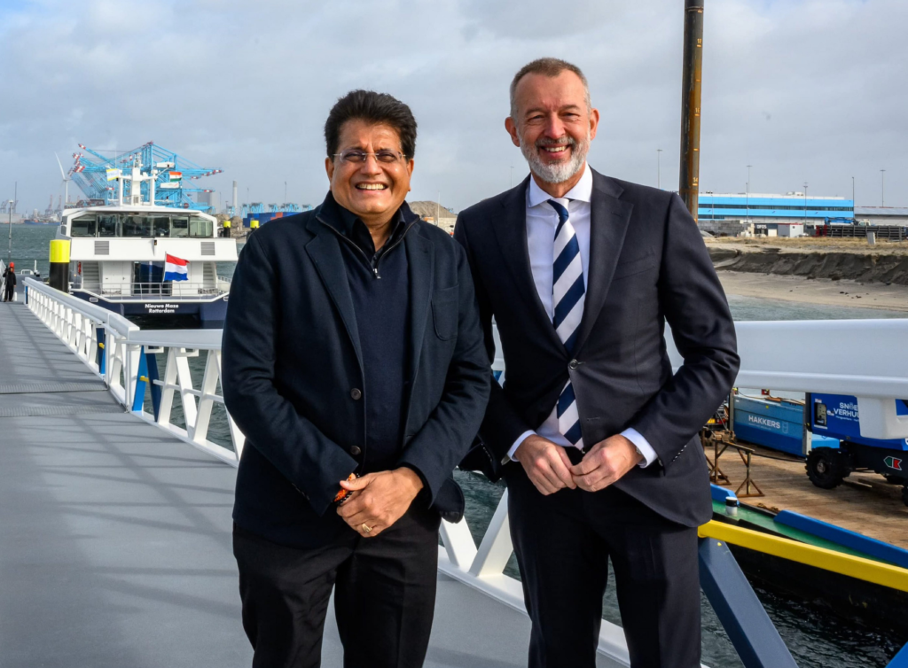 India and Port of Rotterdam Work to Digitalise Cargo Processes, Says Shri Piyush Goyal
